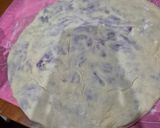 Foto langkah ke 4 dari resep Purple Sweet Potato Cheese Bread.