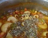 A picture of step 15 of Tangy Tomato Macaroni Soup.