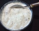 Foto del paso 2 de la receta: Dip de kéfir de leche, con hierbas aromáticas