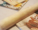 Foto del paso 6 de la receta: Enrollado relleno de nata con cobertura de crema pastelera de café
