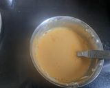 A picture of step 1 of Fruit custard.