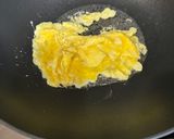 A picture of step 2 of Chicken & Hotdog Fried Rice Recipe.