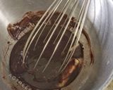 Foto langkah ke 1 dari resep No Mixer Double Choco Brownies.