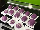 Bánh bao chay khoai tím nước cốt dừa 🍥🥥