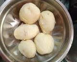 A picture of step 2 of Falihari sabudana tikki.