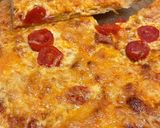 Φωτογραφία βήματος 5 της συνταγής Pizza 🍕 χωρίς μαγιά, χωρίς αναμονή 💥