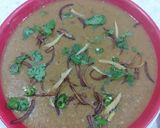 A picture of step 4 of Mutton Haleem.