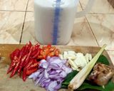 Foto langkah ke 3 dari resep Lodeh jantung pisang.