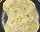 A picture of step 3 of Chapati/Roti.