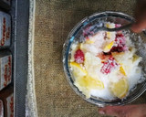 A picture of step 7 of Sparkling Raspberry lemonade|| preserved raspberry lemonade.