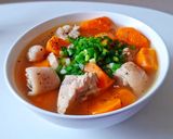 Hình bước làm 3 của món Canh ĐUÔI HEO nấu với cà rốt 🥕