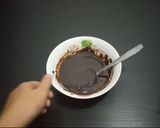 Foto langkah ke 1 dari resep Choco Cake with Lava Sauce Masak di Rice Cooker.