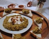 A picture of step 10 of Persian eggplant dip.