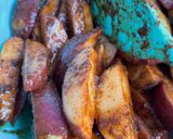A picture of step 5 of Potato wedges.