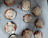 Foto del paso 1 de la receta Mini pizzas con base de berenjena