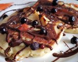 Une image de l'étape 3 de Pancakes à la farine d'avoine et au fromage blanc (ig bas, sans gluten).