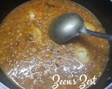 A picture of step 4 of Zambre Thool Teh Daal/Kashmiri Fried Eggs with Bengal Gram.