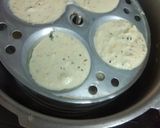 A picture of step 2 of Masala Idli.