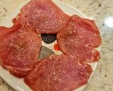Foto del paso 3 de la receta: Filetes de lomo de cerdo en salsa de pimientos del piquillo