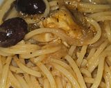 Foto del paso 6 de la receta: Spaghetti con pollo y crema de cebolla