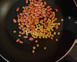 A picture of step 4 of Kundru peanut masala with roti (dinner sabji).
