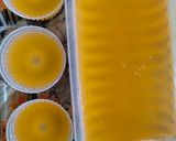 Foto langkah ke 4 dari resep Orange Lychee Silky Pudding.