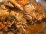 Guiso de pollo a mi estilo