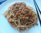 Foto langkah ke 11 dari resep 156》Spaghetti Bolognese Homemade 😋.