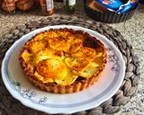 Foto del paso 11 de la receta: Tarta de Patatas, Espinacas, Champiñones y Queso (en air fryer)