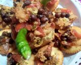 चना चाट (Chana chaat recipe in Hindi) रेसिपी चरण 3 फोटो