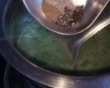 A picture of step 7 of Spinach corn soup.