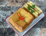 Foto langkah ke 9 dari resep Roti tawar goreng.