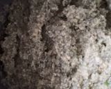 A picture of step 4 of Moong thaalipeeth.