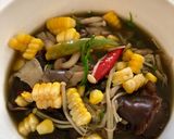 รูปขั้นตอนการทำที่ 3 ของ แกงเห็ดเจ็ดสหาย