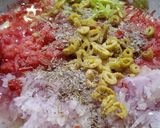 صورة لخطوة 1 من وصفة كوكا مورقة بدون زبدة التوريق