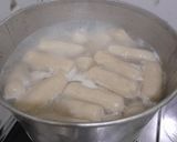 Foto langkah ke 9 dari resep Pempek Dos Udang Rebon.