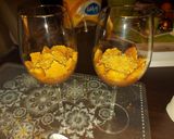 Narancsos csokoládé mousse mézeskaláccsal recept fázis 6 fotója