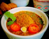 A picture of step 17 of Chicken Meatballs Curry.