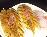 A picture of step 4 of Japanese noodle sandwich(yakisoba bread).