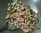 客家小炒【澎湖野生水產】【豆豆愛的料理】的食譜步驟5照片