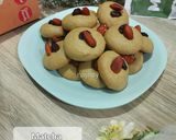 Foto langkah ke 4 dari resep Matcha Raisin Almond Cookies Gluten Free.