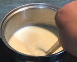 A picture of step 1 of Kolkata Mishti Doi.
