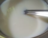 A picture of step 2 of Skimmed milk kheer.