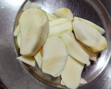 A picture of step 1 of Raw mango Launji.