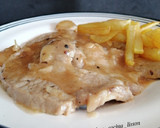Foto del paso 5 de la receta: Filetes de cabeza de lomo al ajillo
