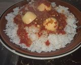 A picture of step 6 of Title: Some good ol' Rice and egg curry.
