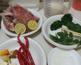 Foto langkah ke 1 dari resep Kari ikan kakap merah.