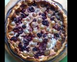 Une image de l'étape 3 de Tarte cerises et raisins du jardin.