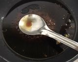 A picture of step 1 of Godhuma Pindi Paasham/wheat flour kheer/pudding.