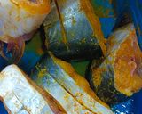 Gambar langkah 1 resipi Patin Tumis Tempoyak.